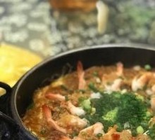 Korean Pan-Fried Shrimp