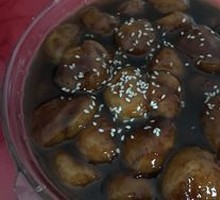 Sugar Oil Rice Balls