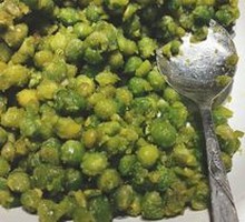 Fried Peas with Crispy Texture