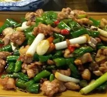 Six Harmonies Spicy Rabbit with Green Chili
