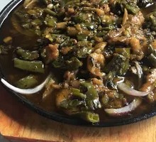 Sautéed Pepper Goose Neck