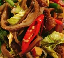 Stir-fried羊肚