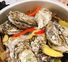 Pressure-cooked Oysters