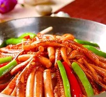 Spicy Squid in Dry Pot