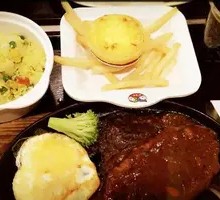 Classic Steak on Iron Plate