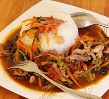 Fish-flavored Pork and Rice