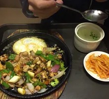 Iron Plate Black Bean Chicken Rice