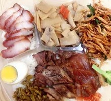 Pork Shank, Char Siu, and Shredded Chicken Platter