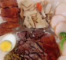Pork Shank and Roast Duck Roll Combo