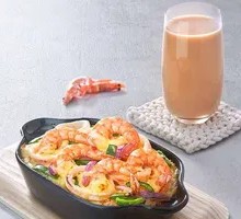 Any Baked Rice with Snacks and Drinks