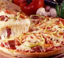 Bacon Ham Pizza