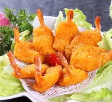 Golden Butterfly Shrimp