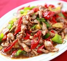 Spicy Pepper Chicken Offal