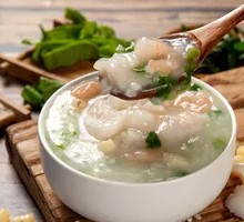 Yam and Shrimp Porridge