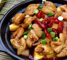 Potato and Intestine Stew