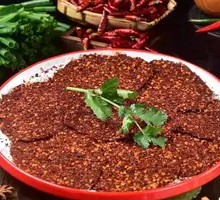 Spicy Beef with Hammered Texture