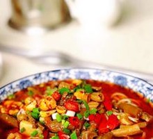 Chicken Offal Noodles