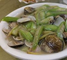 Clams with Luffa Stir-fry
