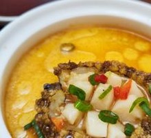 Braised Abalone with Egg Custard
