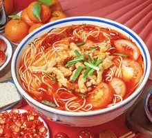 Pickled Chili Pork Noodles
