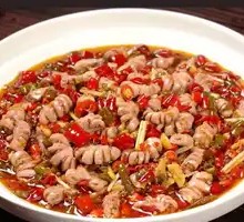 Pickled Pepper Crispy Intestine