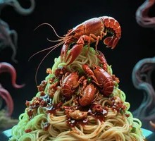 Spicy Lobster Noodles