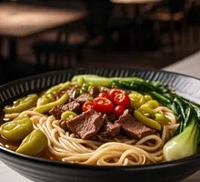 Pickled Pepper Beef Offal Noodles