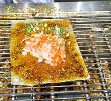 Pickled Radish and Pork Belly in Sweet Potato Skin