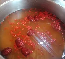 Red Date Goji Berry Silver Ear Soup