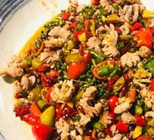 Spicy Pepper Crispy Intestine