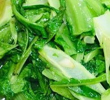 Garlic Mashed Pak Choi