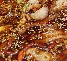 Fish with Pig Intestines