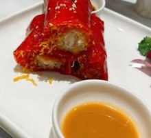 Handmade Red and Pink Rice Sausage