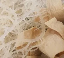 Spicy Oil Tossed Asparagus and Bean Curd