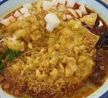 Fried Egg Snail Rice Noodles