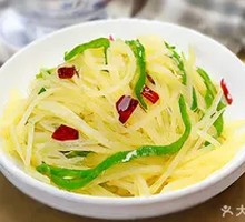 青椒炒土豆丝