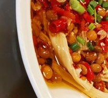 Water Bean Curd with Fermented Black Beans