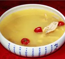 Bitter Gourd Goose Palm Soup