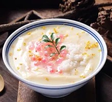 Pearl Light Glutinous Rice Ice Tofu Flower