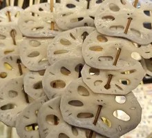 Charcoal-Roasted Lotus Root Slices