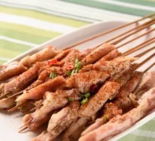 Pork Crispy Skewers