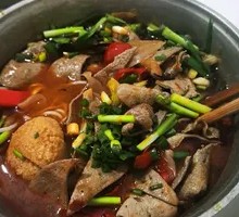 Sour Radish and Pig Liver Stir-fry