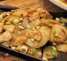 Wok Potato Slices