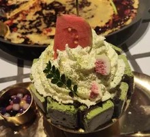 抹茶奥利奥牛乳冰