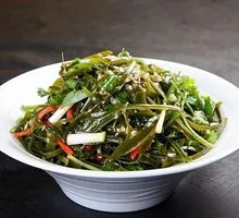 Cold-mixed kelp strands