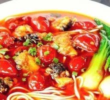 Chicken Offal Noodles