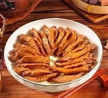 Braised Chicken Wings and Duck Heart