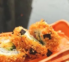 Seaweed and Pork Floss Custard Roll