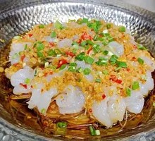 Steamed Garlic Shrimp