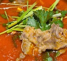 Spicy Sour Beef Hot Pot